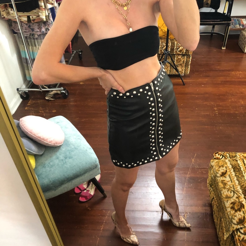 Studded skirt